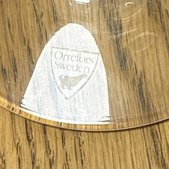 ORREFORS SWEDEN Crystal Clear Glass Candle Holders RARE Twist Design 9.5" - 7.5" - Picture 5 of 11